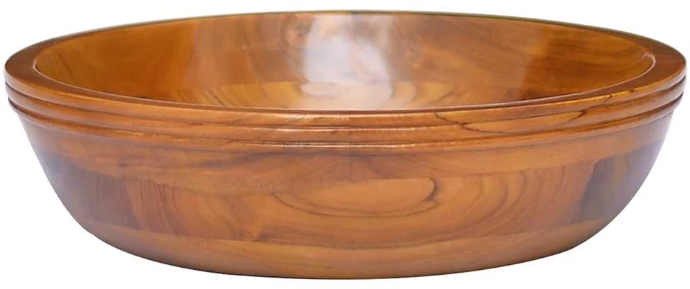 Praustuvas, skersmuo 40x10cm, tikmedžio medienos masyvas