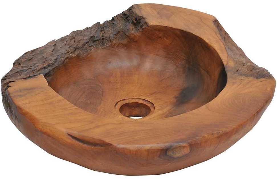 Praustuvas, tikmedžio medienos masyvas, 45 cm