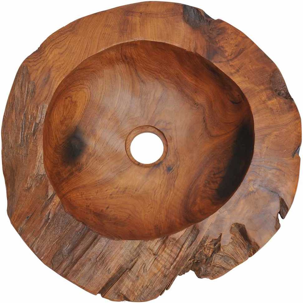 Praustuvas, tikmedžio medienos masyvas, 45 cm