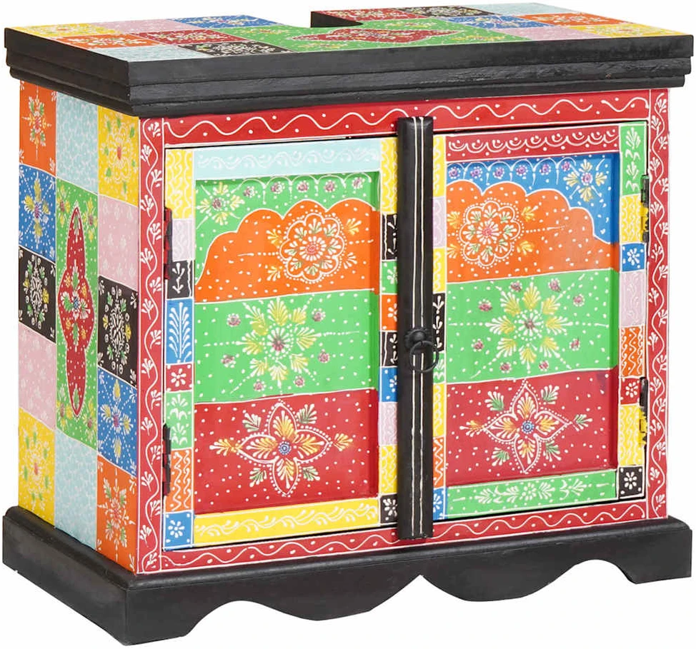 Praustuvo spintelė Ruda 60 x 35 x 55 cm Kietas mango medis