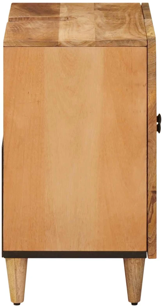 Praustuvo spintelė Ruda 62 x 33 x 58 cm Kietas mango medis