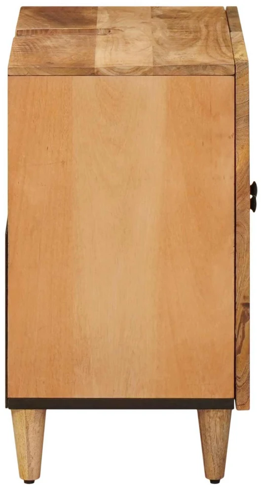 Praustuvo spintelė Ruda 62 x 33 x 58 cm Kietas mango medis