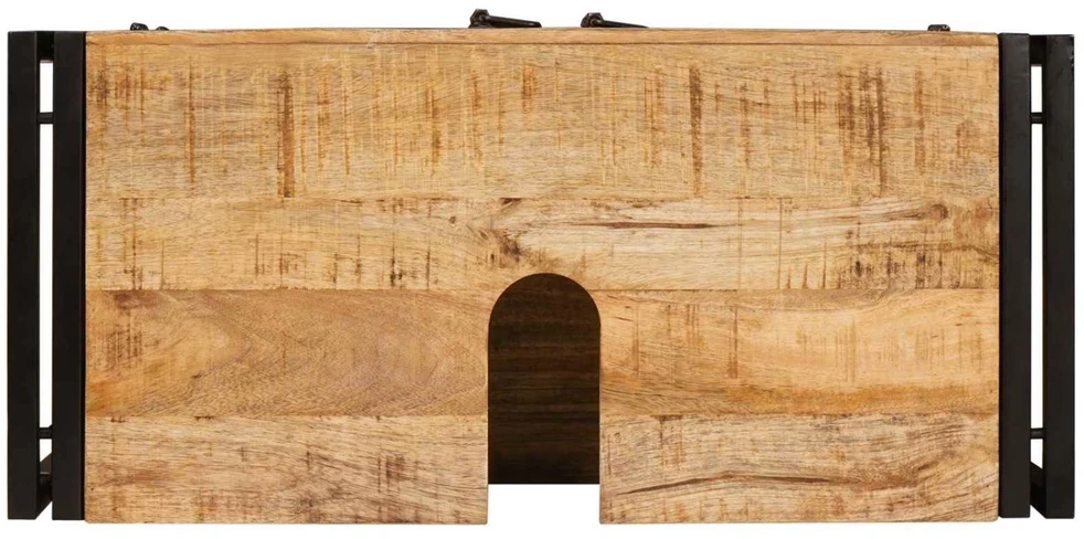 Praustuvo spintelė Ruda 71 x 33 x 58 cm Kietas mango medis