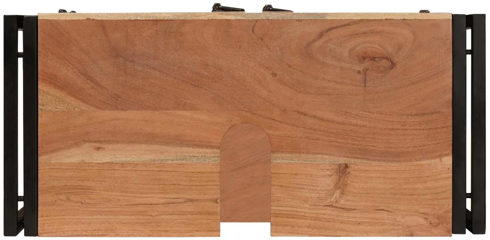 Praustuvo spintelė Ruda 71 x 33 x 58 cm Kietos akacijos mediena