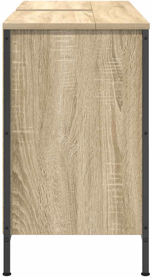 praustuvo spintelė su stalčiais sonoma ąžuolas 90x34,5x60 cm