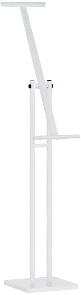 Prekybos parodos stendai 2 vnt. Baltas 26,5 x 26,5 x 150 cm