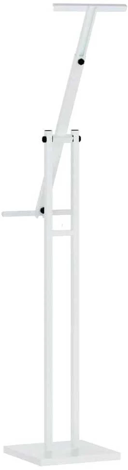Prekybos parodos stendai 2 vnt. Baltas 26,5 x 26,5 x 150 cm