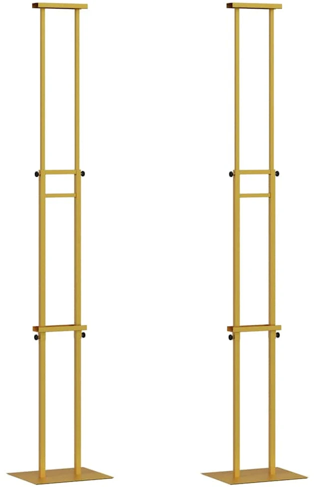Prekybos parodos stendai 2 vnt. Auksinė 30 x 23,5 x 210 cm