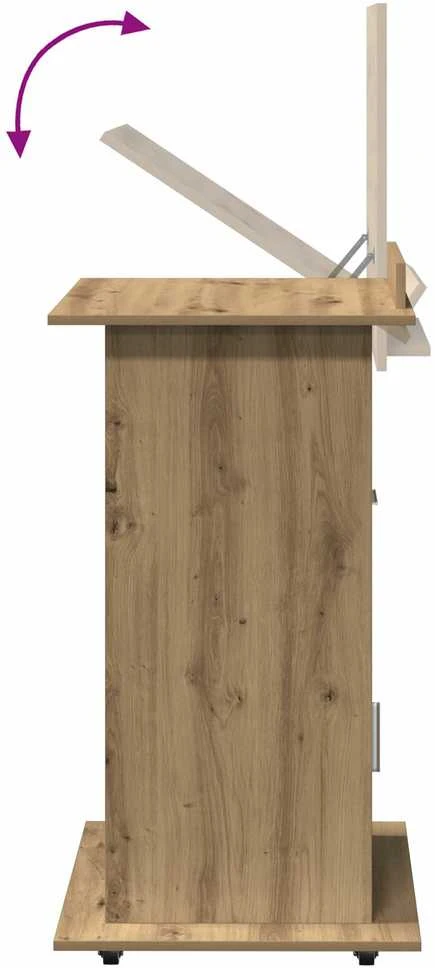 Podiumas Amatininkų ąžuolas Apdirbta mediena 55 x 55 x 107 cm