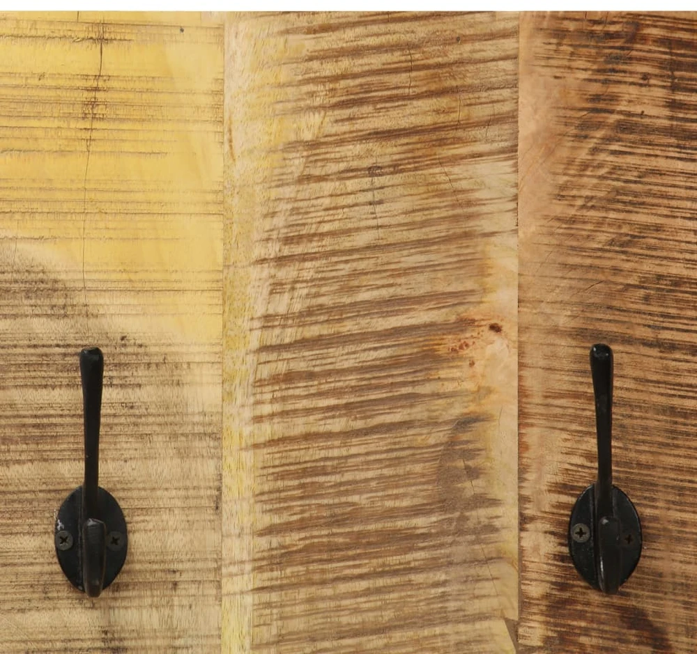 Prie sien. mont. paltų kabykl., 2vnt., mango masyv., 36x110x3cm
