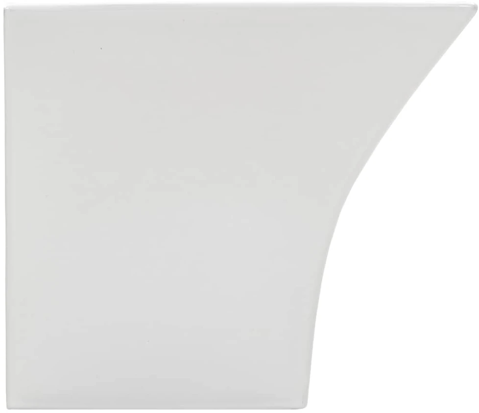 Prie sienos mont. praustuvas, baltas, 500x450x410mm, keramika