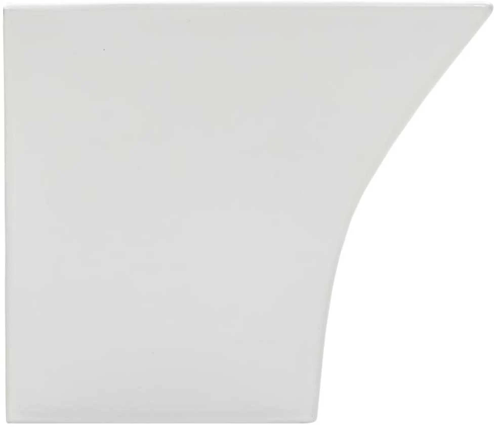 Prie sienos mont. praustuvas, baltas, 500x450x410mm, keramika