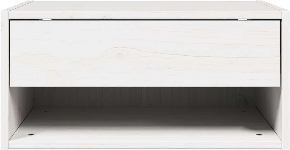 Naktinis staliukas 2 vnt. Balta 50 x 32,5 x 24 cm
