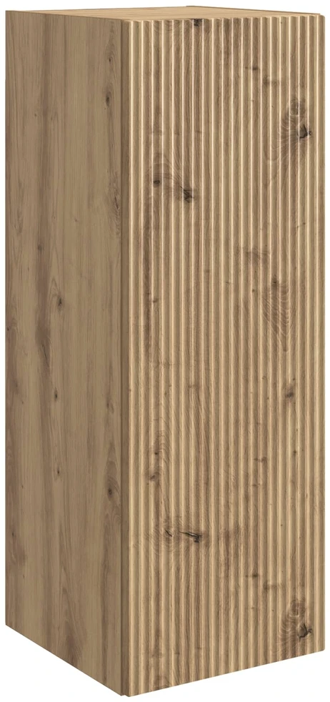 Prie sienos montuojama spinta 33 x 34,5 x 90 cm Artisano ąžuolo