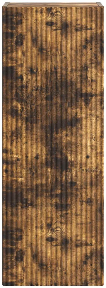 Prie sienos montuojama spinta 33 x 34,5 x 90 cm Dūminio ąžuolo