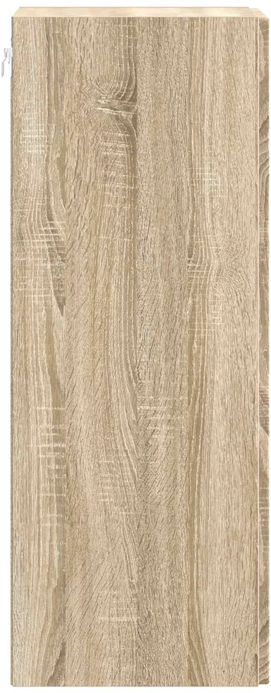 Prie sienos montuojama spinta 33 x 34,5 x 90 cm Sonoma ąžuolas