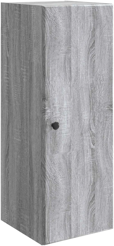 Prie sienos montuojama spinta 33 x 34,5 x 90 cm Pilka Sonoma