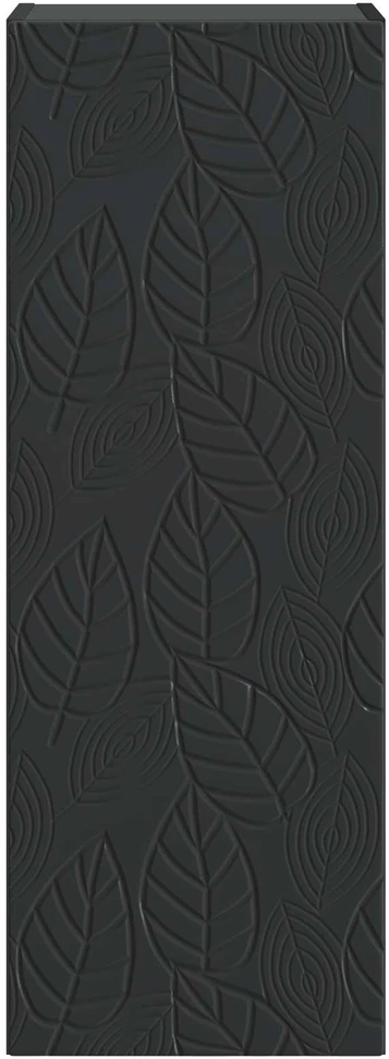 Prie sienos montuojama spinta 33 x 34,5 x 90 cm Juoda