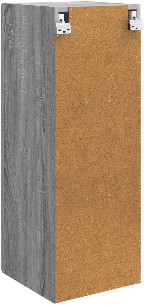 Prie sienos montuojama spinta 33 x 34,5 x 90 cm Pilka Sonoma
