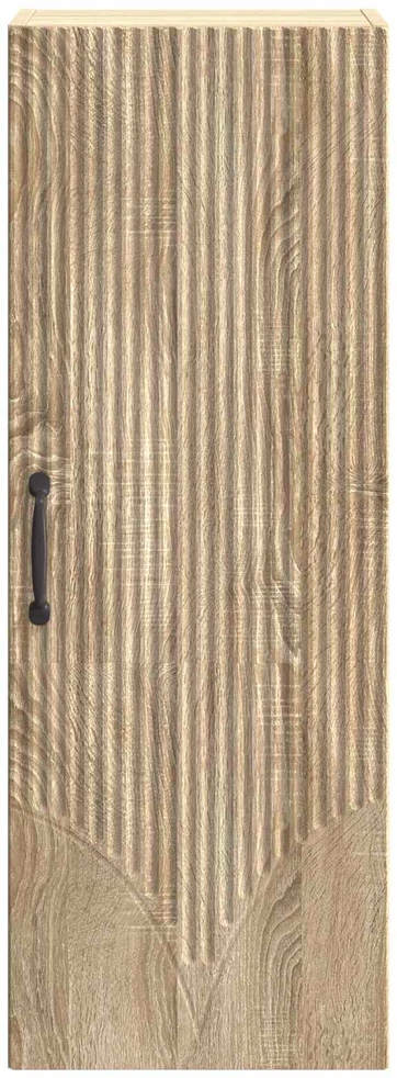 Prie sienos montuojama spinta 33 x 34,5 x 90 cm Sonoma ąžuolas