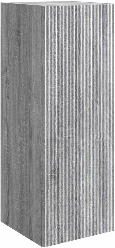 Prie sienos montuojama spinta 33 x 34,5 x 90 cm Pilka Sonoma