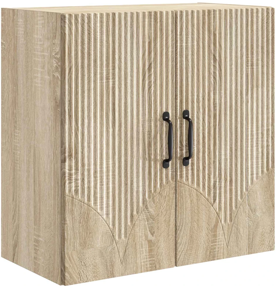 Prie sienos montuojama spinta 59 x 31 x 60 cm Apdirbta mediena