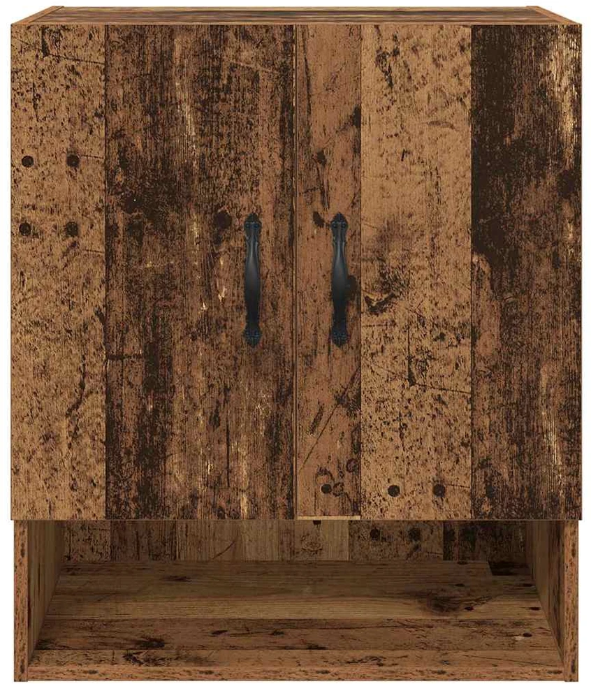 Prie sienos montuojama spinta 60 x 31 x 70 cm Apdirbta mediena