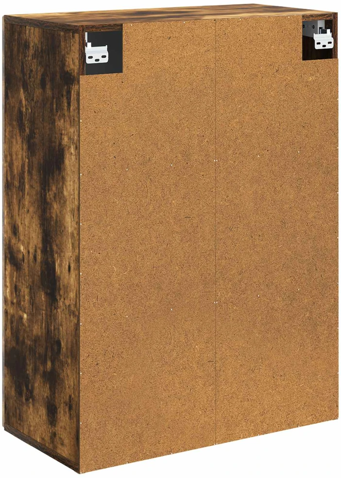 Prie sienos montuojama spinta 66 x 34,5 x 90 cm Dūminio ąžuolo