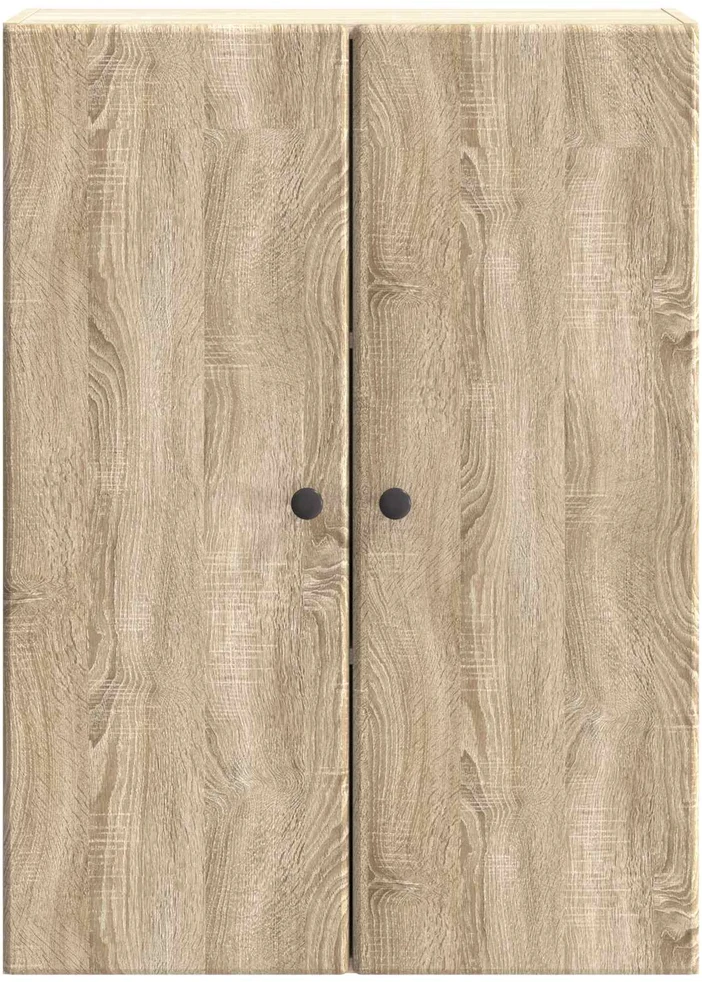 Prie sienos montuojama spinta 66 x 34,5 x 90 cm Sonoma ąžuolas