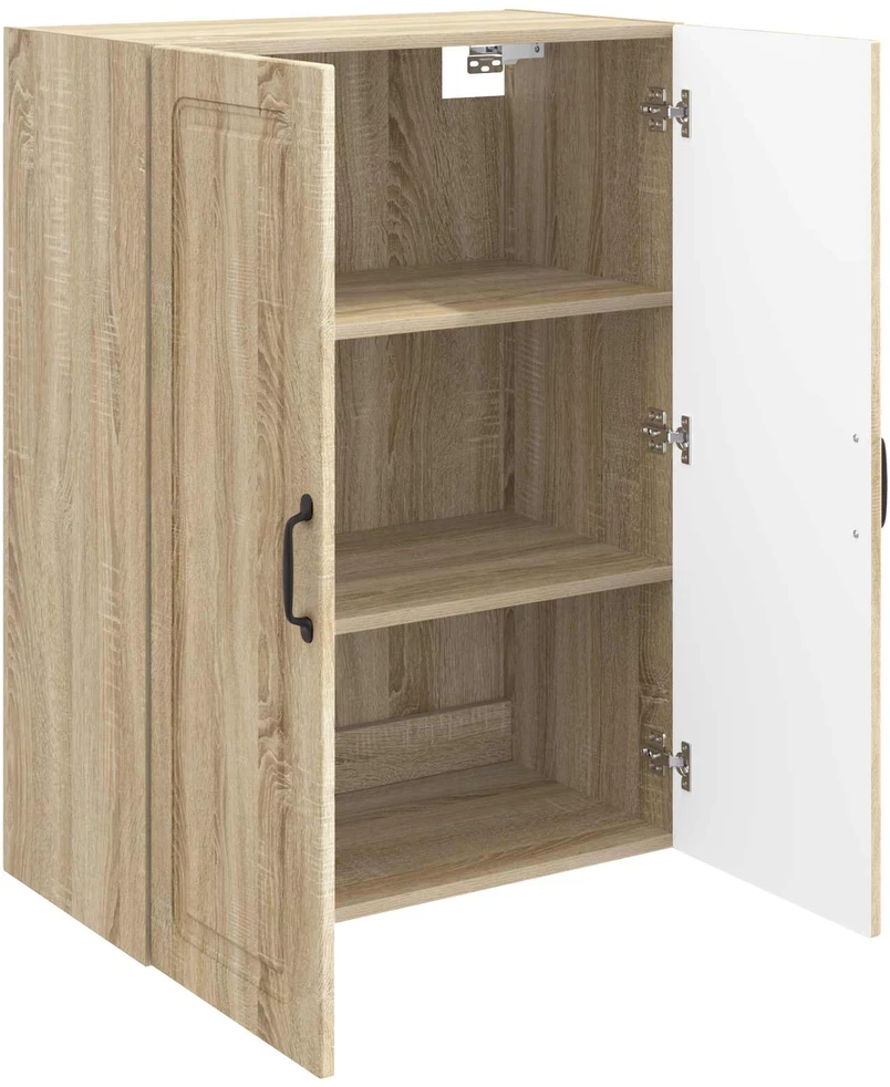 Prie sienos montuojama spinta 66 x 34,5 x 90 cm Sonoma ąžuolas