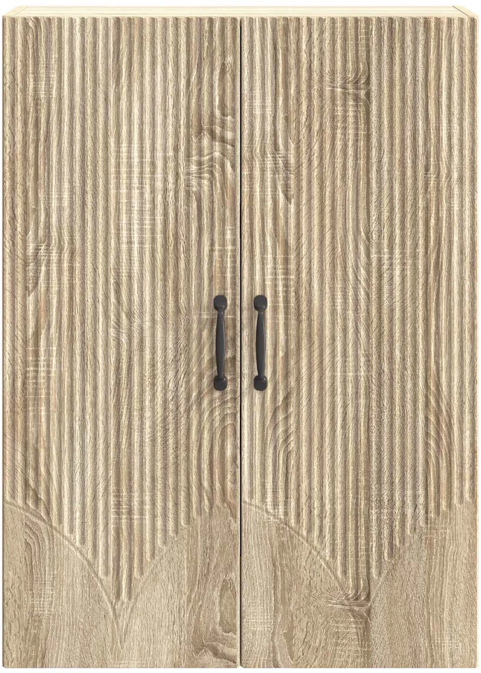 Prie sienos montuojama spinta 66 x 34,5 x 90 cm Sonoma ąžuolas