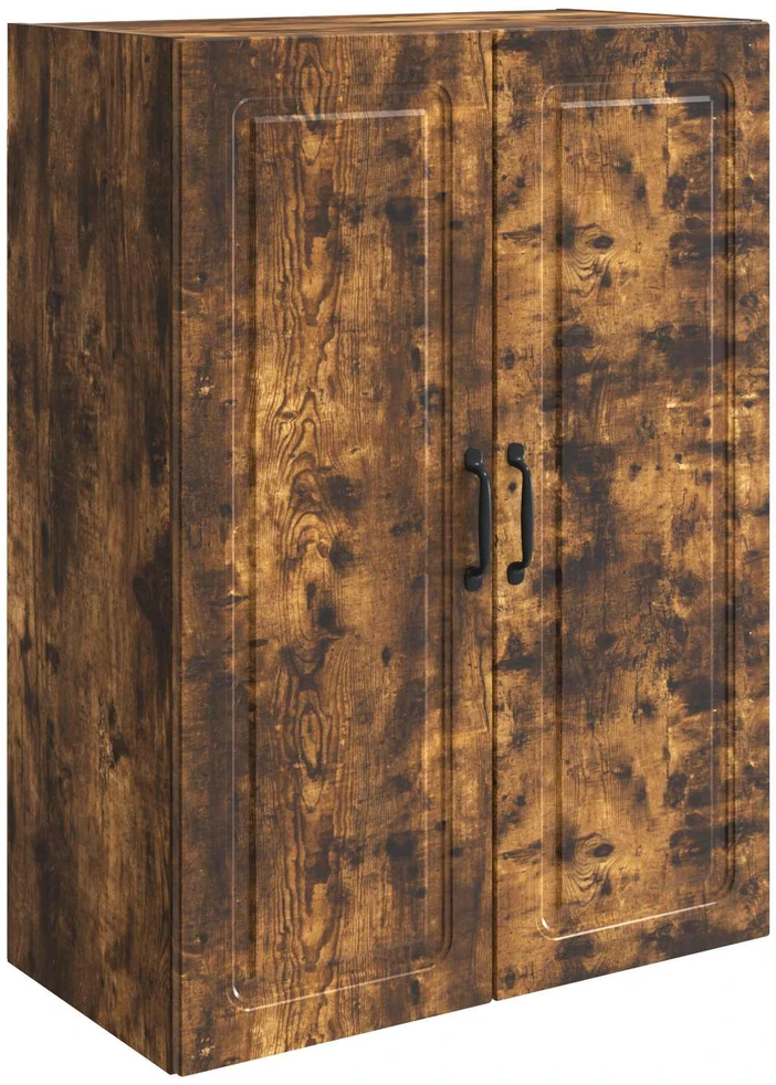 Prie sienos montuojama spinta 66 x 34,5 x 90 cm Dūminio ąžuolo