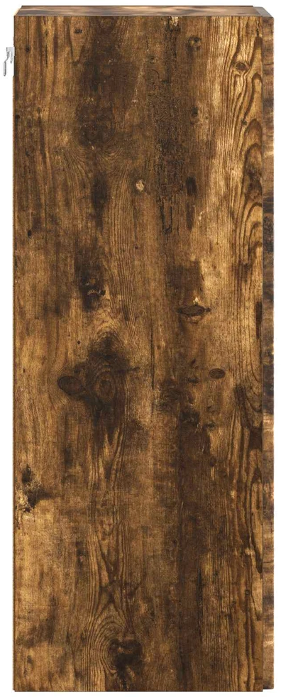 Prie sienos montuojama spinta 66 x 34,5 x 90 cm Dūminio ąžuolo