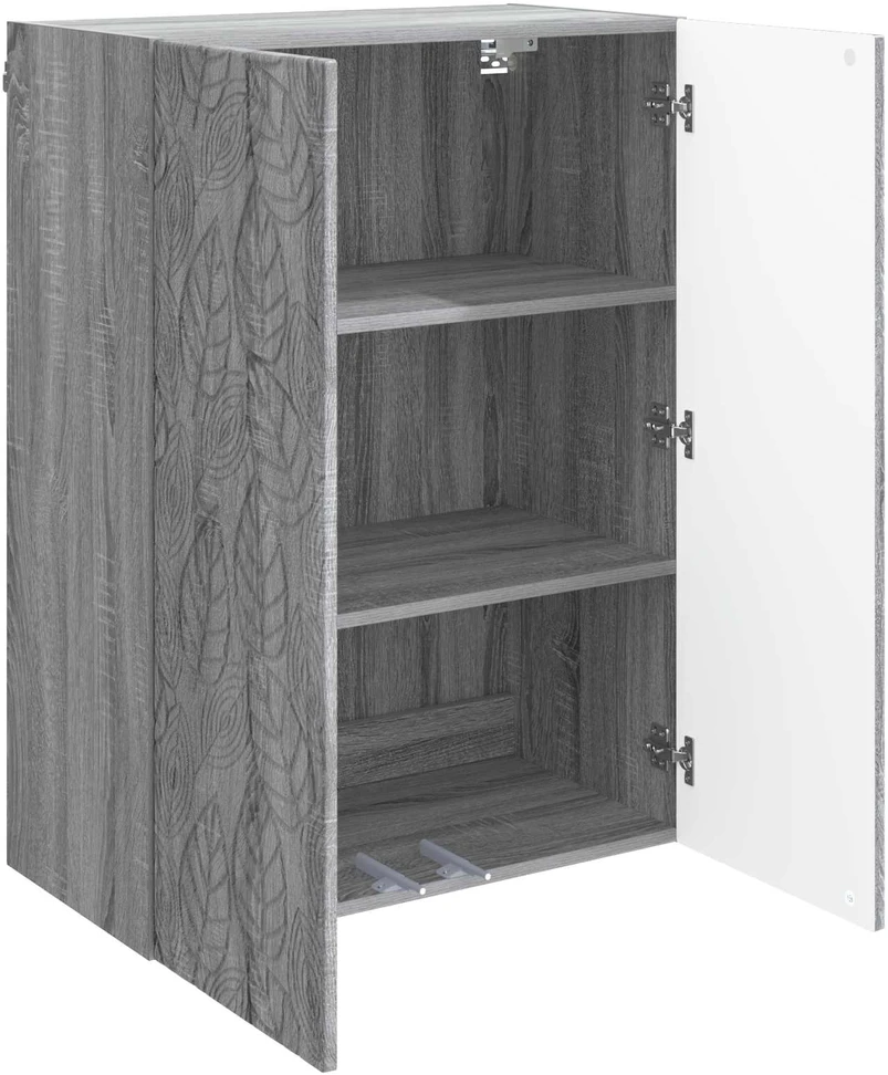 Prie sienos montuojama spinta 66 x 34,5 x 90 cm Pilka Sonoma