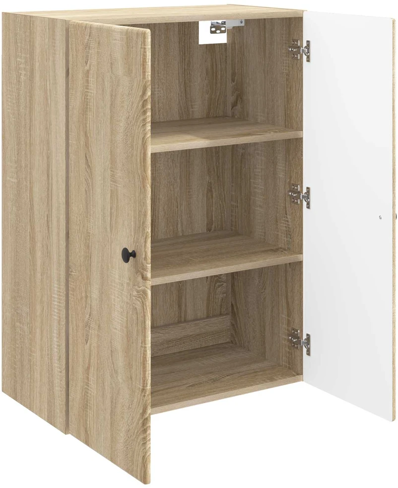 Prie sienos montuojama spinta 66 x 34,5 x 90 cm Sonoma ąžuolas