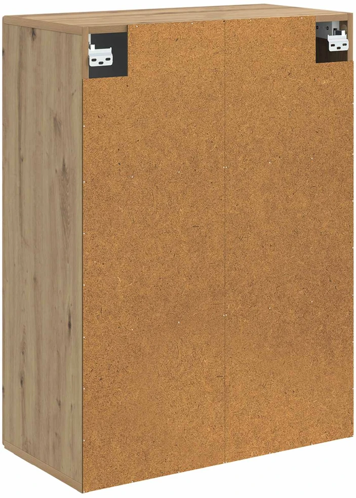 Prie sienos montuojama spinta 66 x 34,5 x 90 cm Artisano ąžuolo