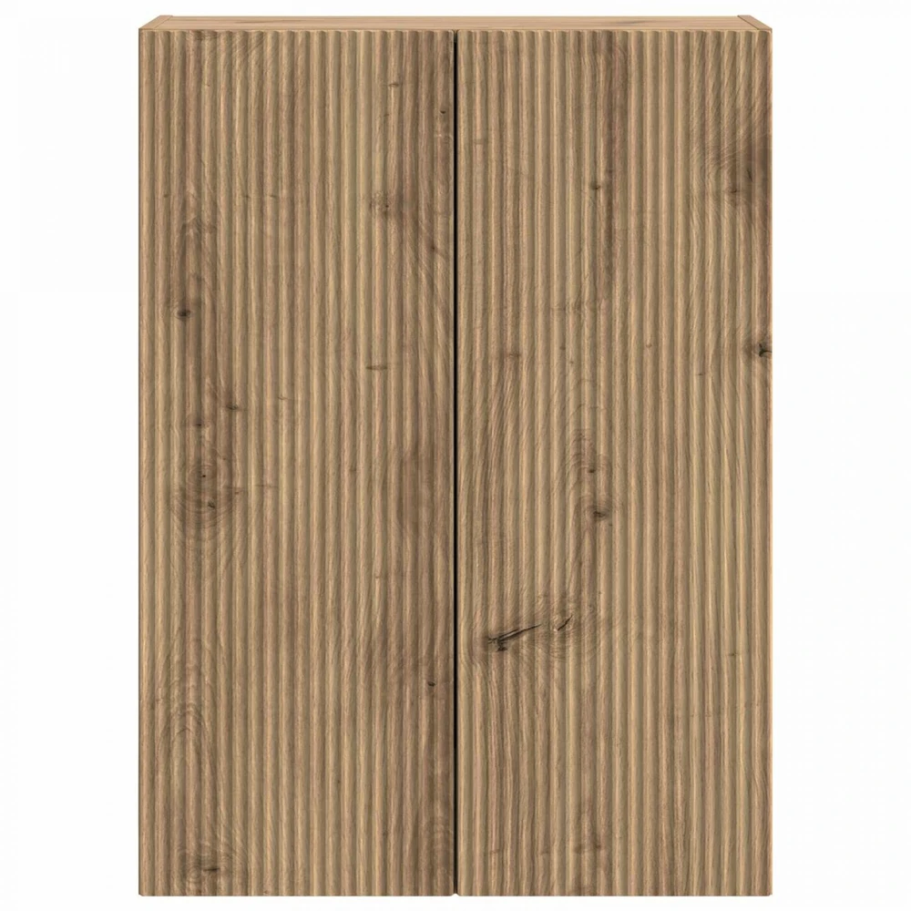 Prie sienos montuojama spinta 66 x 34,5 x 90 cm Artisano ąžuolo