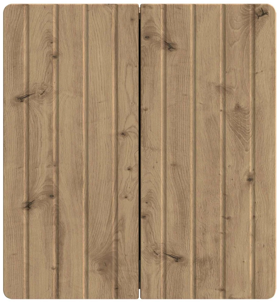 Prie sienos montuojama spinta 59 x 31 x 64 cm Apdirbta mediena