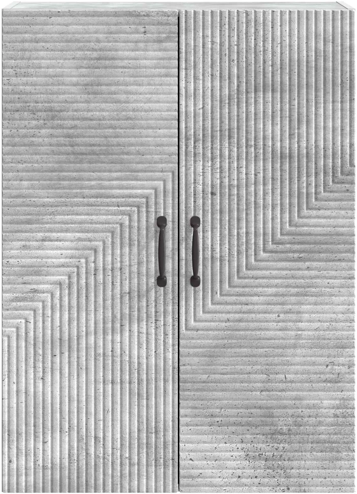 Prie sienos montuojama spinta Betono pilka 66 x 34,5 x 90 cm