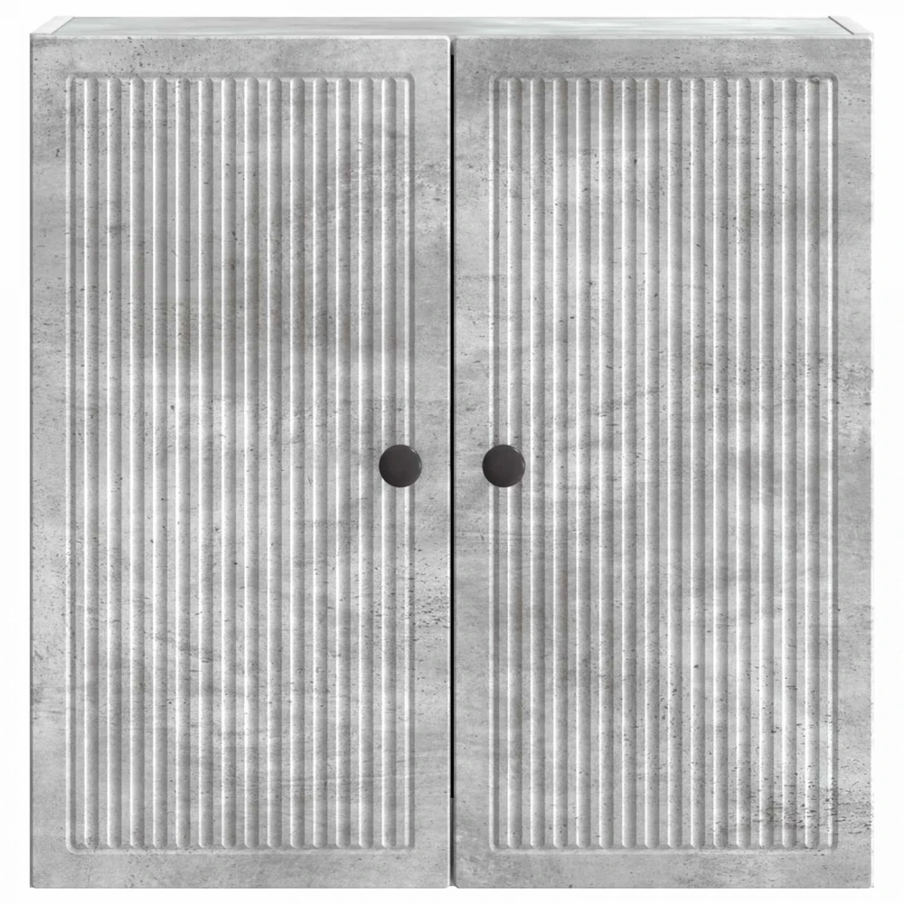 Prie sienos montuojama spinta Betono pilka 59 x 31 x 60 cm