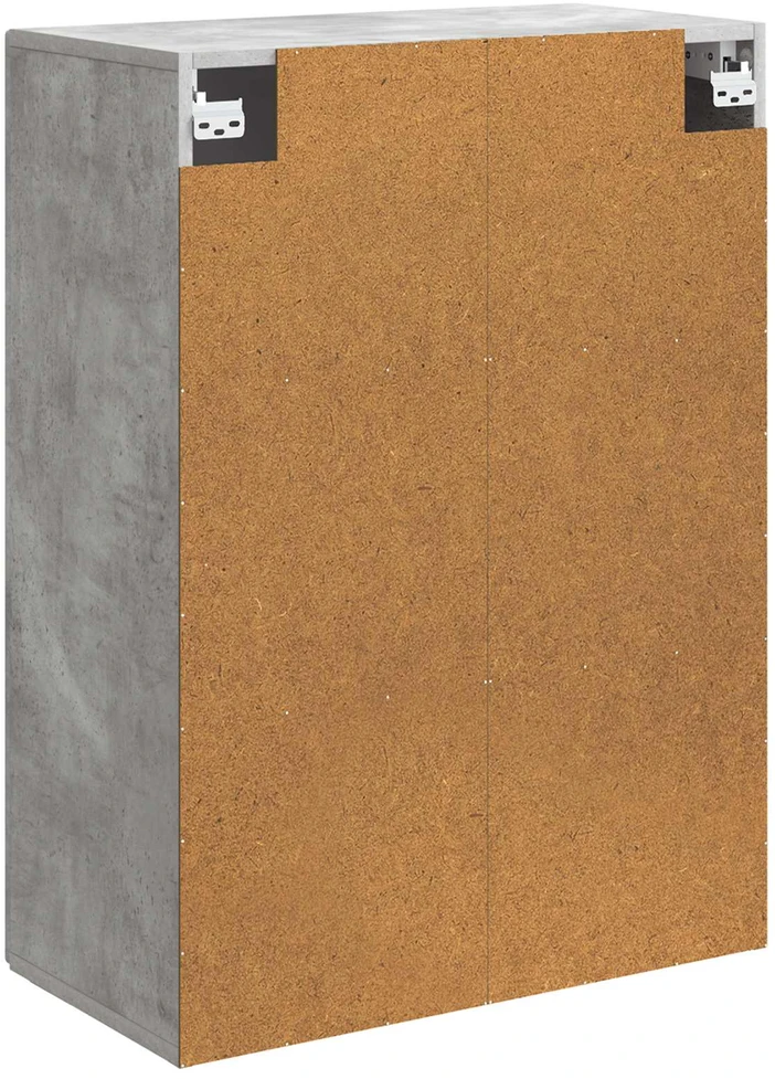 Prie sienos montuojama spinta Betono pilka 66 x 34,5 x 90 cm