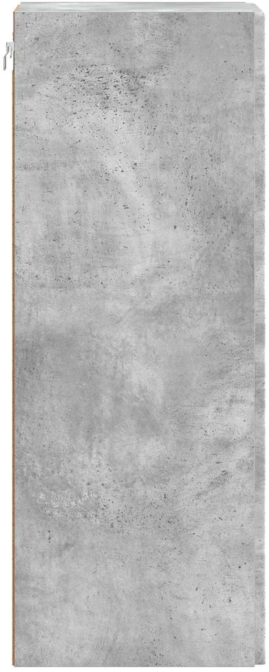 Prie sienos montuojama spinta Betono pilka 66 x 34,5 x 90 cm