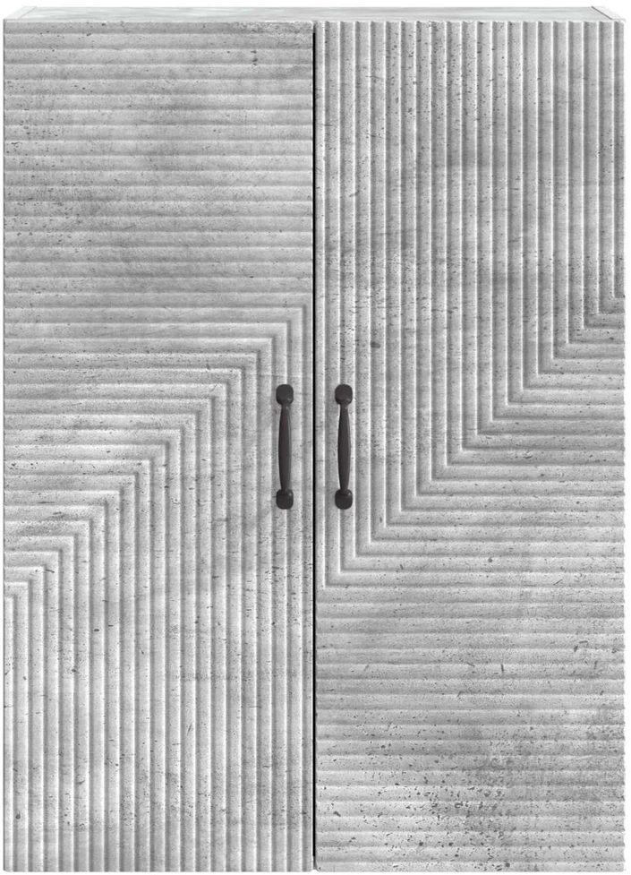Prie sienos montuojama spinta Betono pilka 66 x 34,5 x 90 cm