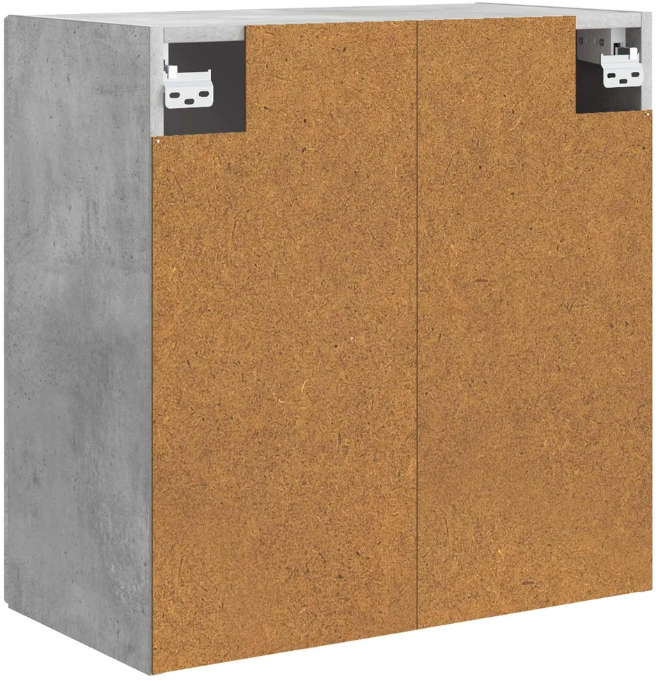 Prie sienos montuojama spinta Betono pilka 59 x 31 x 60 cm