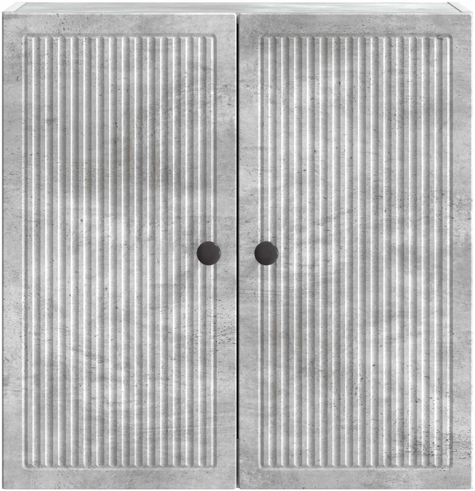 Prie sienos montuojama spinta Betono pilka 59 x 31 x 60 cm