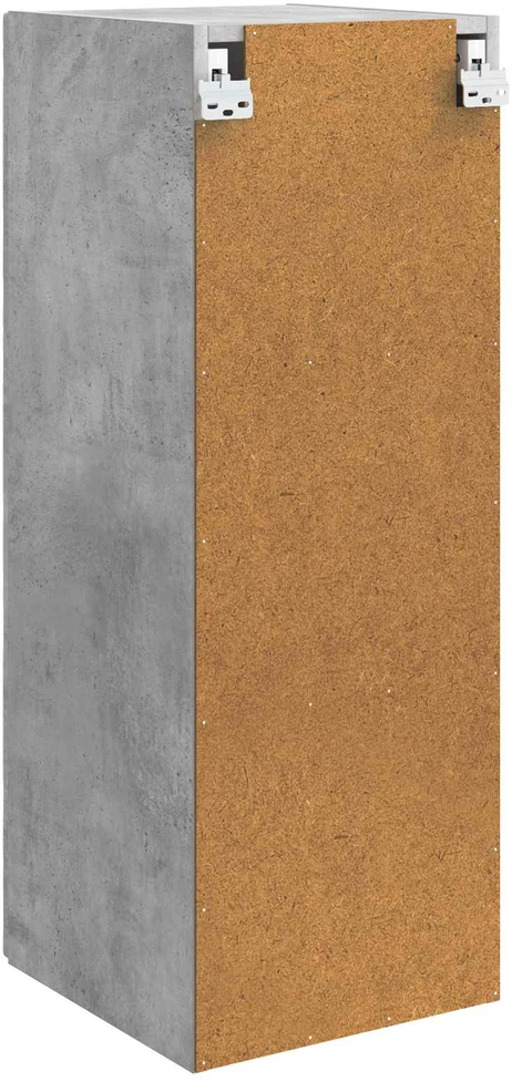 Prie sienos montuojama spinta Betono pilka 33 x 34,5 x 90 cm