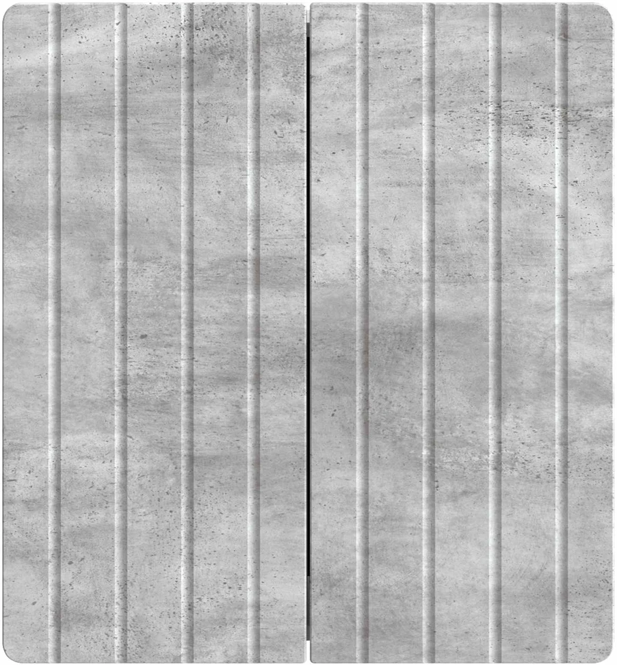 Prie sienos montuojama spinta Betono pilka 59 x 31 x 64 cm