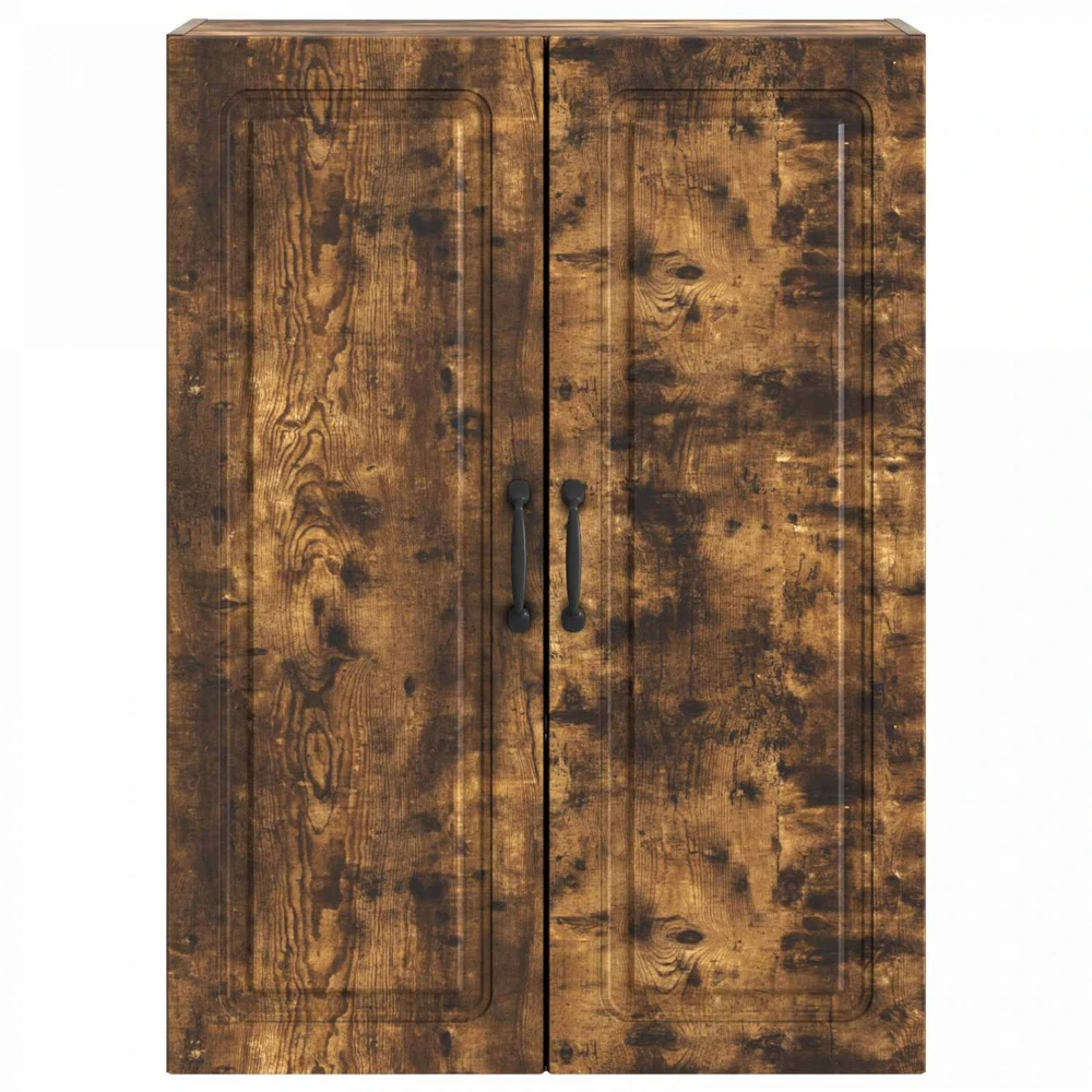 Prie sienos montuojama spinta 66 x 34,5 x 90 cm Dūminio ąžuolo