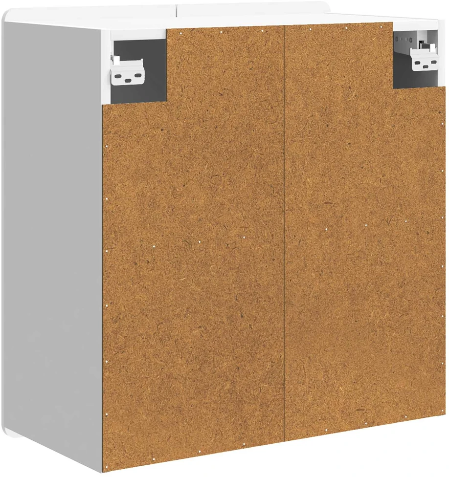 Prie sienos montuojama spinta Itin blizgi balta 59 x 31 x 64 cm