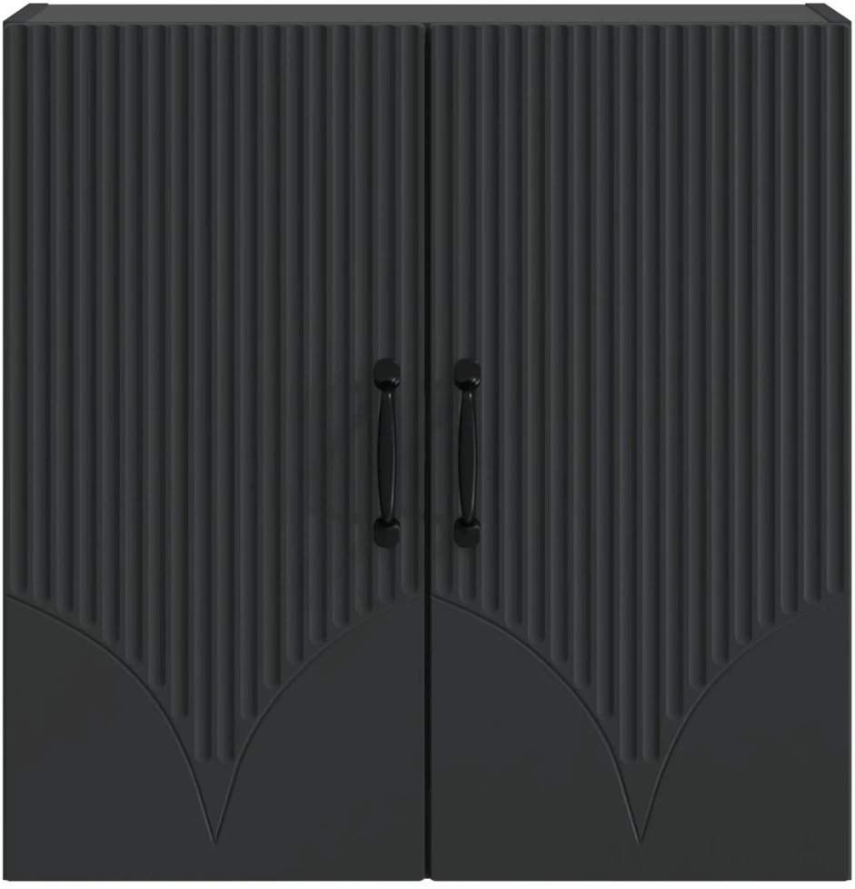 Prie sienos montuojama spinta 59 x 31 x 60 cm Apdirbta mediena